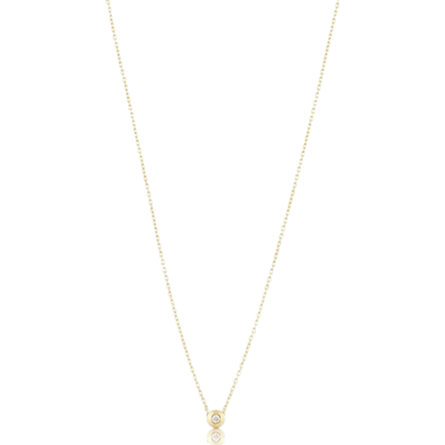 Carolina Gynning - Halsband Älskad Mini - Guld