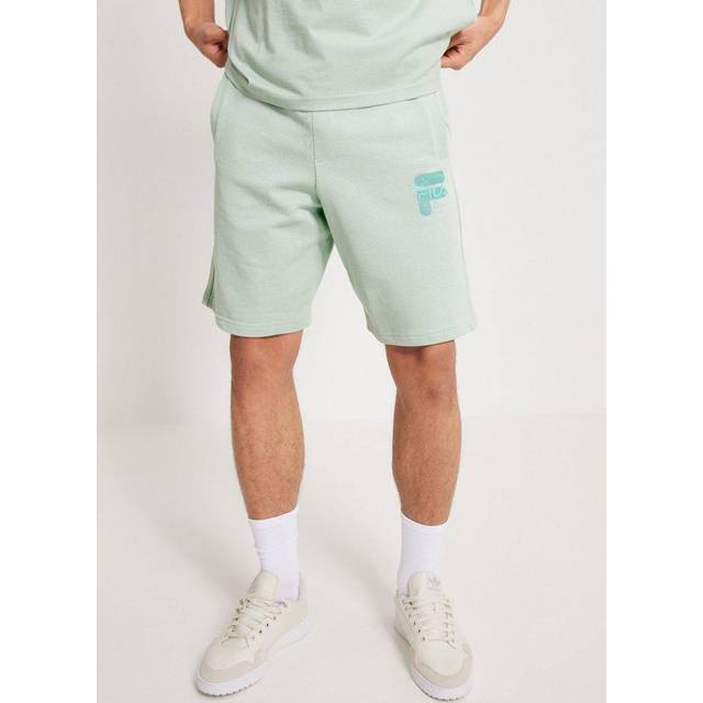 FILA Herr BAIERN överdimensionerade shorts, silkesgrön, S, Siltgrön, S