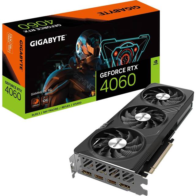 Gigabyte GAMING GeForce RTX­­ 4060 OC 8G NVIDIA GeForce RTX­ 4060 8 Go GDDR6