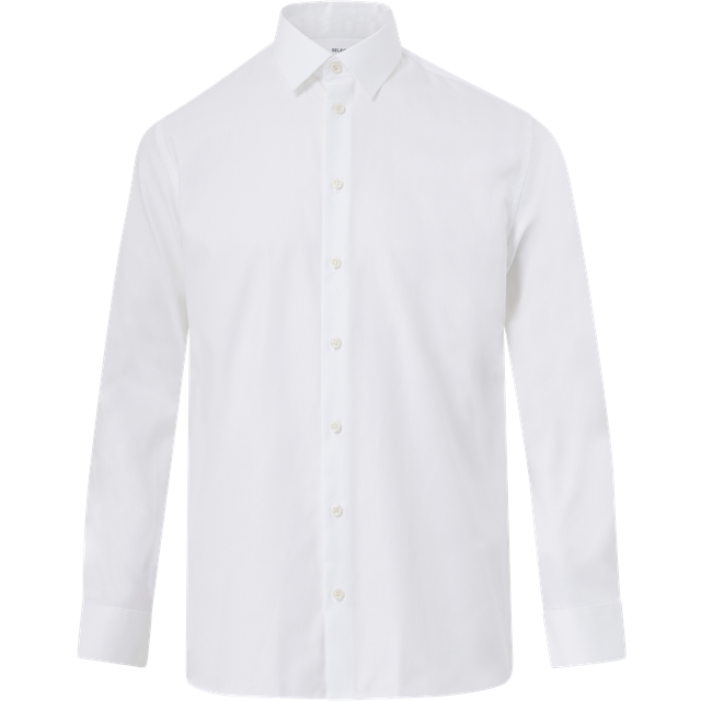 Selected Homme Skjorte LS Classic - Hvid
