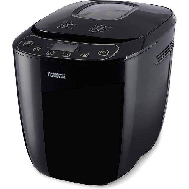 Tower T11003 Breadmaker with 12 Programs - Black