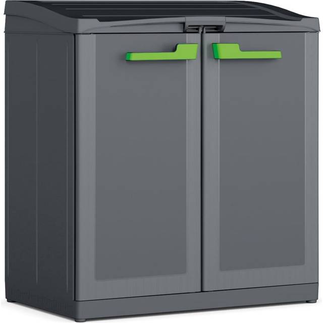 Kis Kunststoffschrank "Moby recycling", 1 Stück, anthrazit grau, 9961200 0708 02