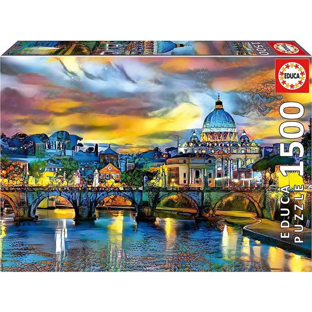 19617 1500 Basilica Pierre and Saint Angel Bridge, Varied