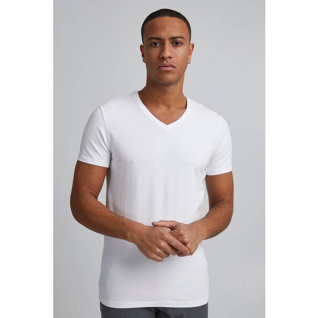 V-neck T-shirt Casual Friday lincoln - Blanc - XL