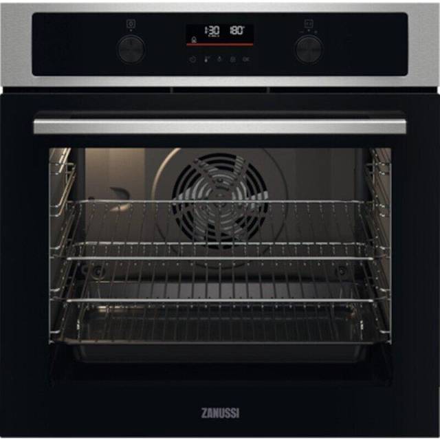 Zanussi ZOCND7XN ZOCND7XN Series 20 PlusSteam Built In Catalytic Single Oven in Stainless Steel