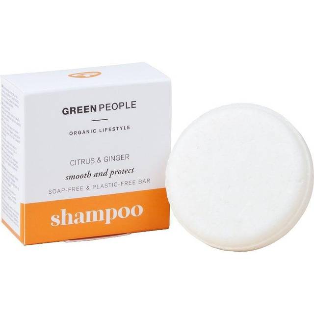 Green People Citrus Repairing Anti-Frizz Shampoo Bar 50g