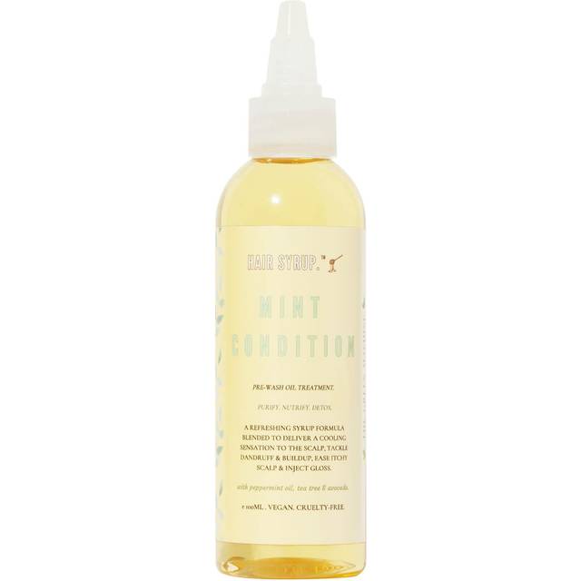 Hair Syrup Pre-Wash Hair Oil, Mint Condition 100ml