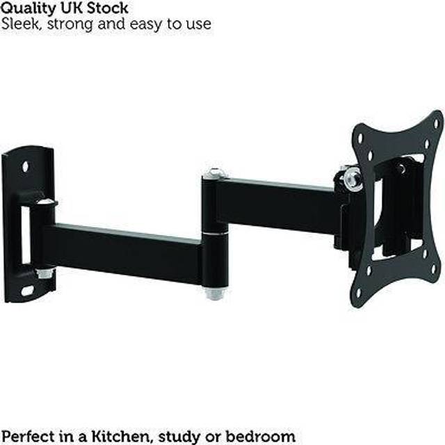 "10 27"" Full Motion Cantilever TV Bracket Wall Mounted Kitchen Arm Monitor Stand"