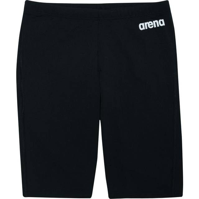 Arena Men's Team Swim Jammer Solid Black/White