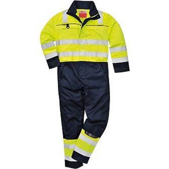 Portwest Hi-Vis Multi-Norm Coverall - Yellow/Navy - XXL