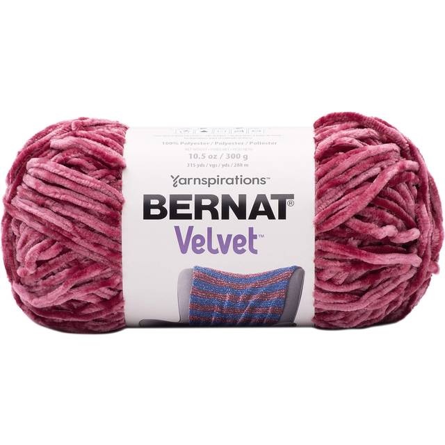 Bernat Velvet Yarn-Pomegranate 161032-32068