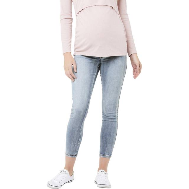 Ripe Lyla Ankle Grazer Maternity Jeggings, Indigo