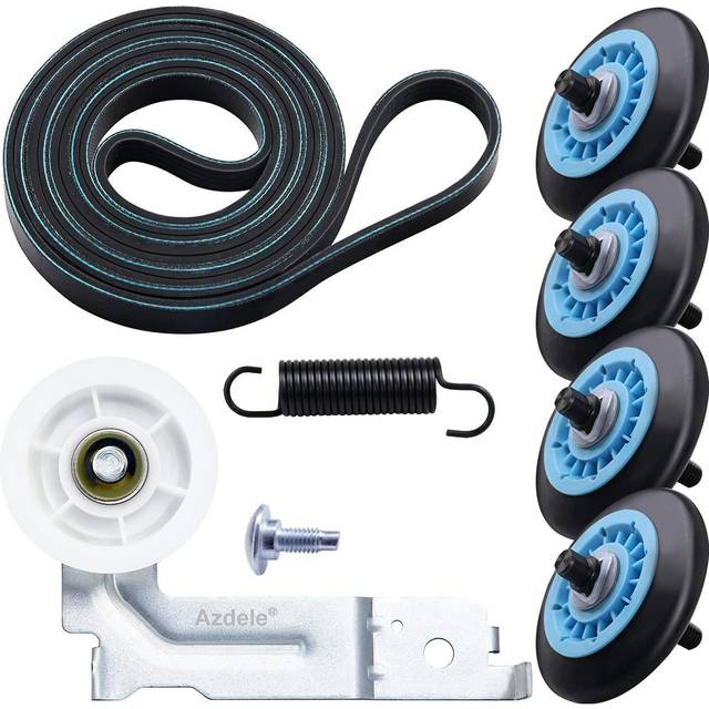 Upgraded Dryer Repair Kit for DC97-16782A Samsung Dryer Roller Replacement Kit  6602-001655/5ph2337 Dryer Belt  DC93-00634A Dryer Idler Pulley  Replac