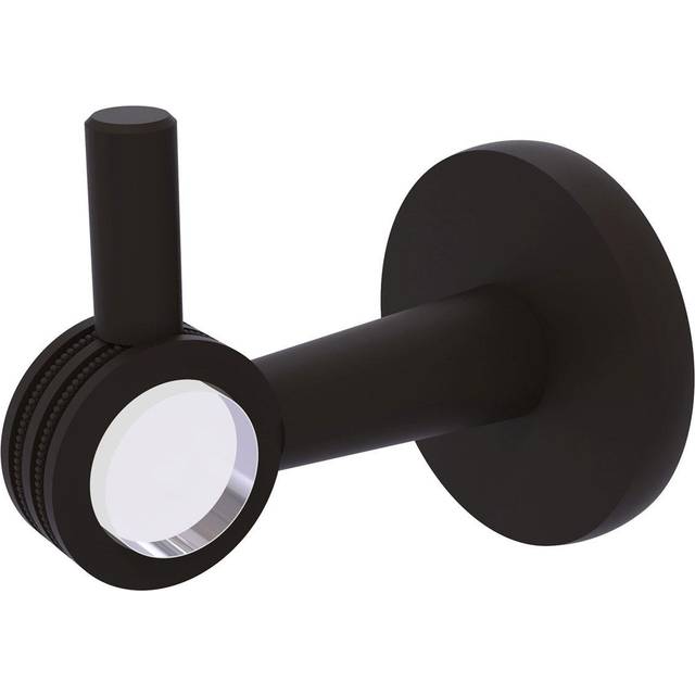 Clearview Collection Robe Hook with Dotted Accents - Oil Rubbed Bronze