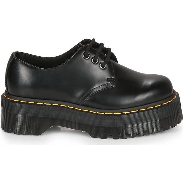 Dr. Martens Rikard Platform 1461 1460 deals Polished Black Smooth Men Sz 10 Womn Sz 11