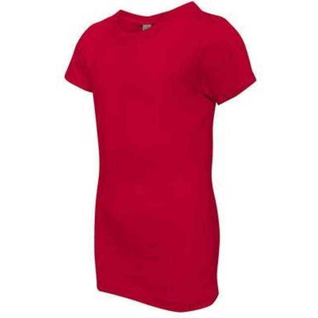 Next Level Girls Princess Crew - Red  XS
