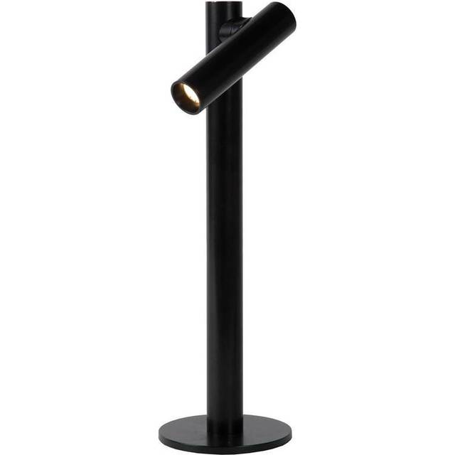 Lucide ANTRIM - Rechargeable Table lamp - Battery - LED Dim. - 1x2,2W 2700K - IP54 - With wireless charging pad - Black, Black