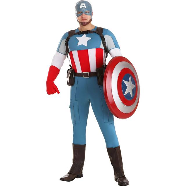 (Standard) Official Rubies 810581XL Mens Grand Heritage Captain America Extra Large Adult Costumes Marvel Avengers