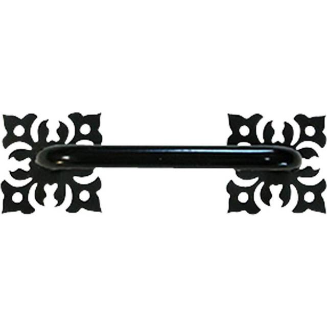 Village Wrought Iron DHP-B-153 Floral Door Handle