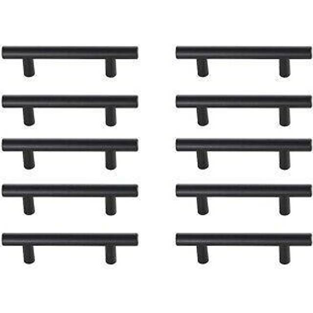Quinn 3 Center to Center Matte Black Bar Pull Multipack set of 10
