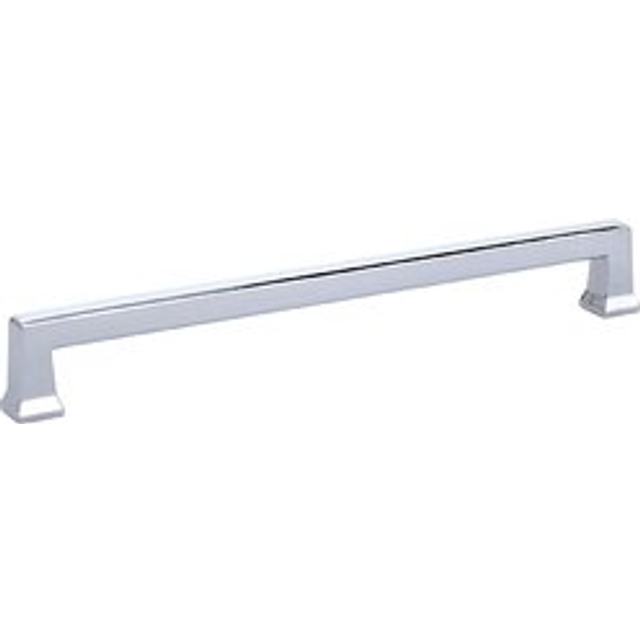 Emtek 86427US26 8 in. Alexander Cabinet Pull, Bright Chrome