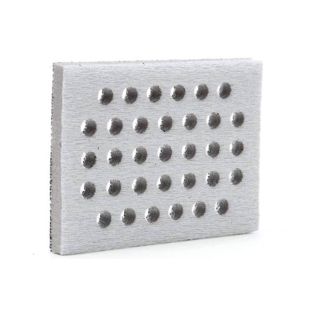 3M Clean Sanding Interface Pad 28324  3 in x 4 in x 1/2 in 33 Holes