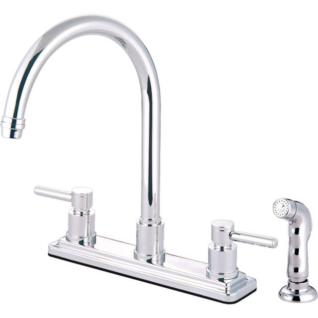 Kingston Brass KS8791DL Concord 8-Inch Centerset Kitchen Faucet  Polis