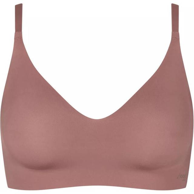 Sloggi Zero microfibre 2.0 bralette BH, rosa, Størrelse: L, Dame