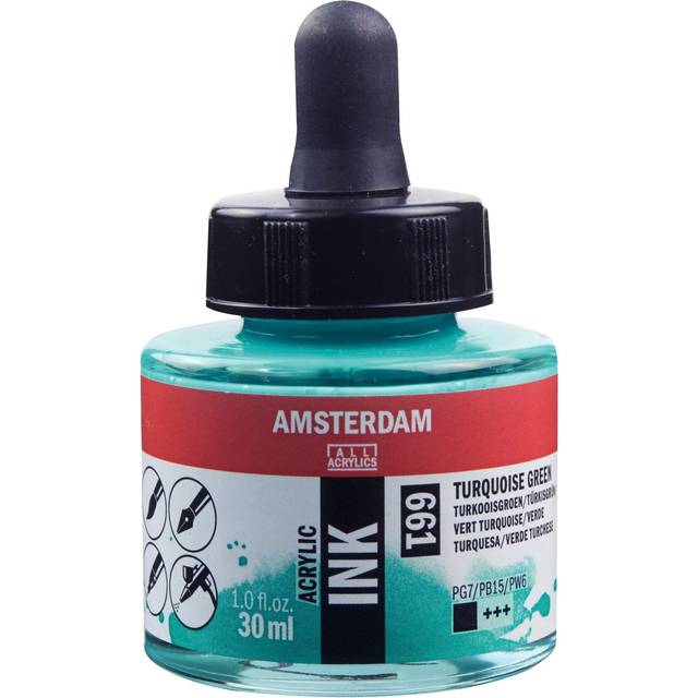 Amsterdam Ink Turq Green 30ml - Grön