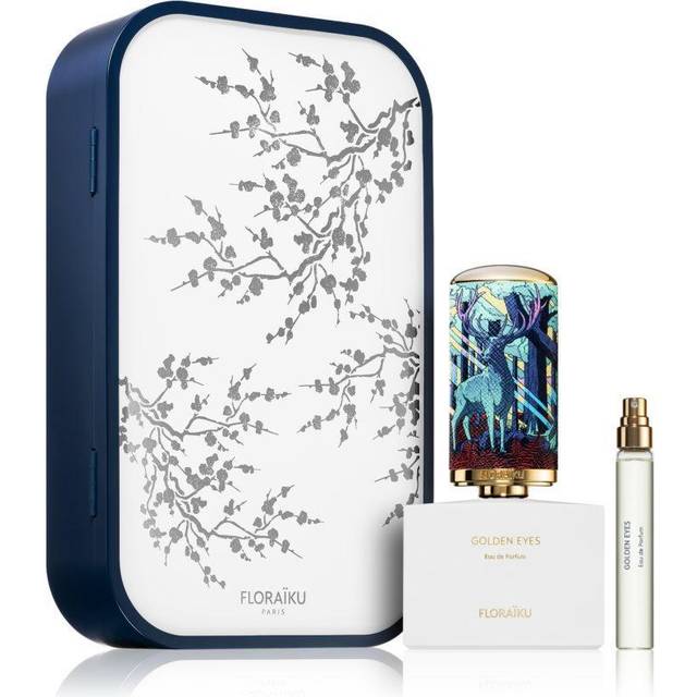 Floraiku - Golden Eyes Eau de Parfum Spray 50ml Gift Set for Men and Women