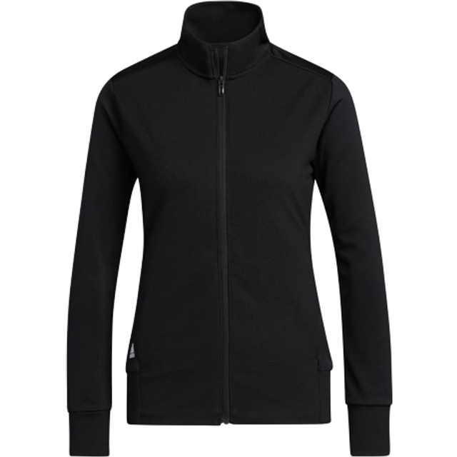 adidas Women's Standard Textured Full Zip Jacket  Black  2X-Large