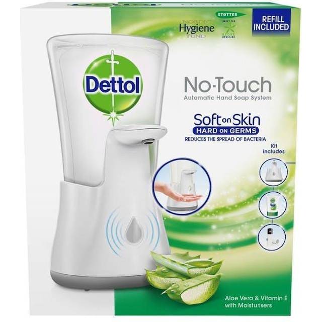 Dettol No Touch Startkit White Tvål 250 ml