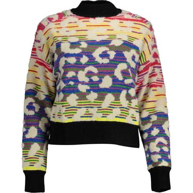 Blue Polyester Sweater - M