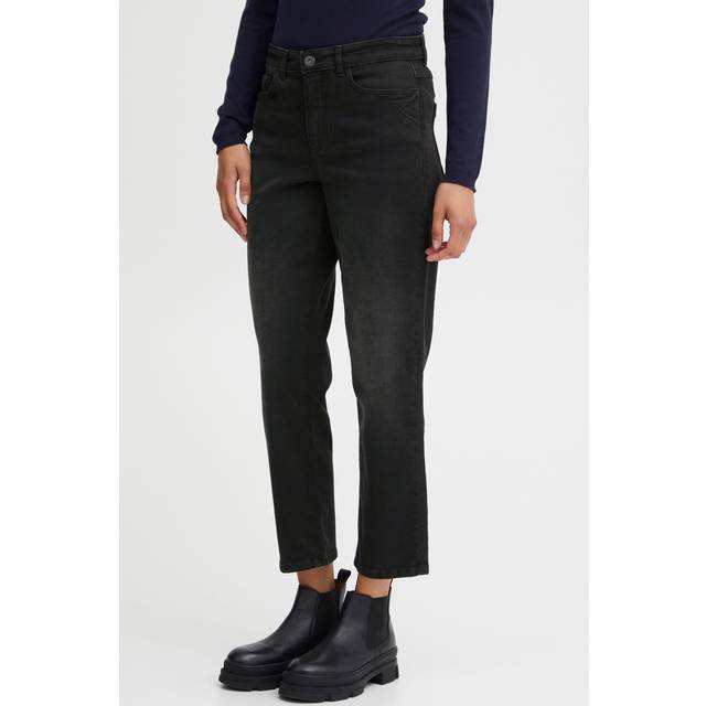 ICHI Ihtwiggy Raven Dam Skinny Jeans Stl. 27 - Från Magasin - Washed Black (27)