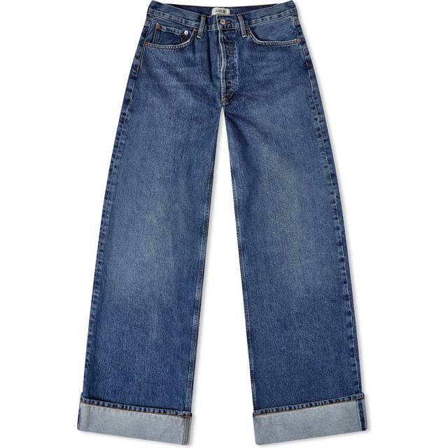 AGOLDE Indigo Dame Jeans - Control (Dk Ind) - WAIST US 32