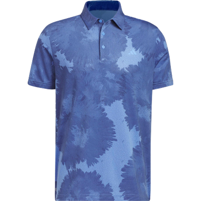 adidas Flower Mesh Polo Shirt - Blue Fusion/Collegiate Navy Blue Fusion/Collegiate Navy / S