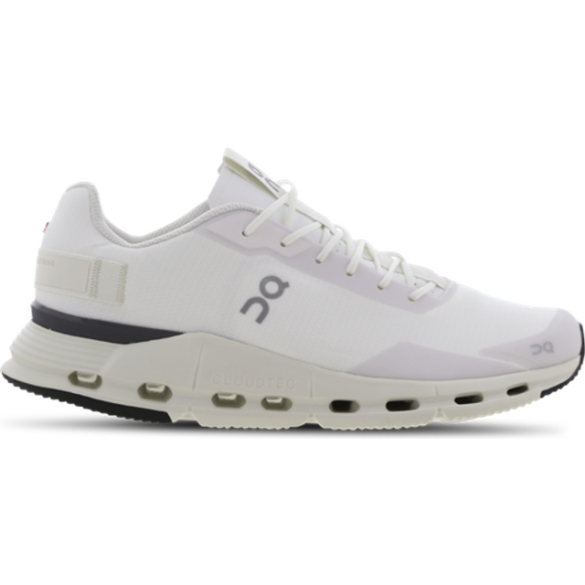 ON RUNNING Cloudnova Form White Eclipse Trainers Size: 3, Colour: White Fabric
