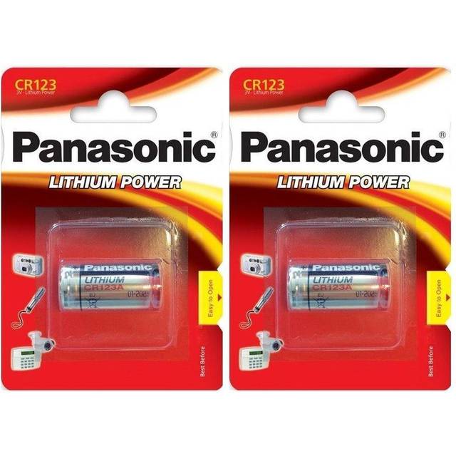 Photo Lithium Batteries CR123AL x 2