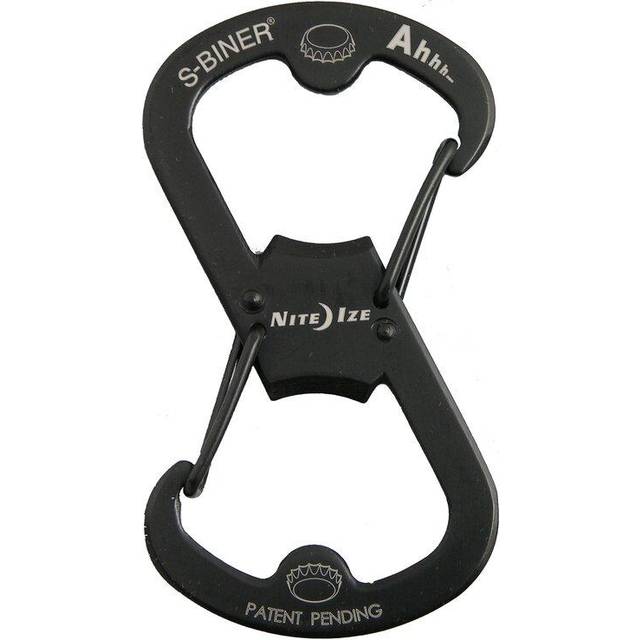 Nite Ize S-Biner Ahhh Black Carabiner