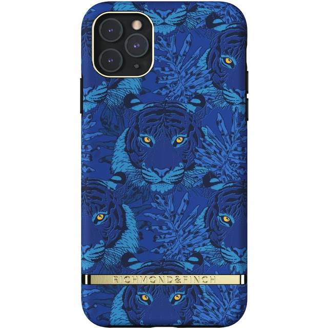 Richmond & Finch Mobilskal - iPhone 11 Pro Max - Blue Tiger - Richmond & Finch - One Size - Fodral