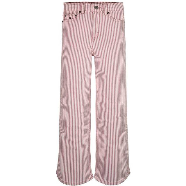 Tommy Hilfiger - Byxor Mabel Railroad Stripe - Rosa