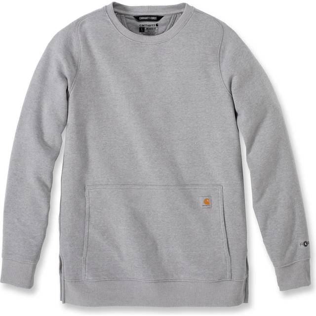 Carhartt Force, sweatshirt women , color: Light Grey , size: S