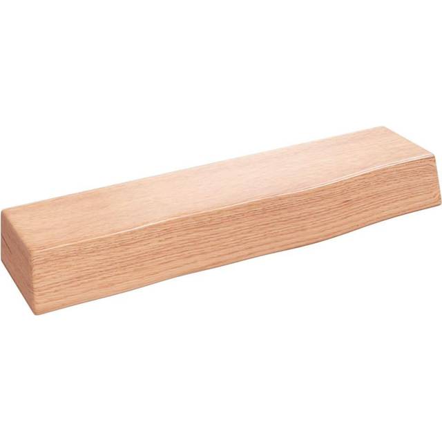 vidaXL Wall Shelf Light Brown 40x10x6 cm Treated Solid Wood Oak