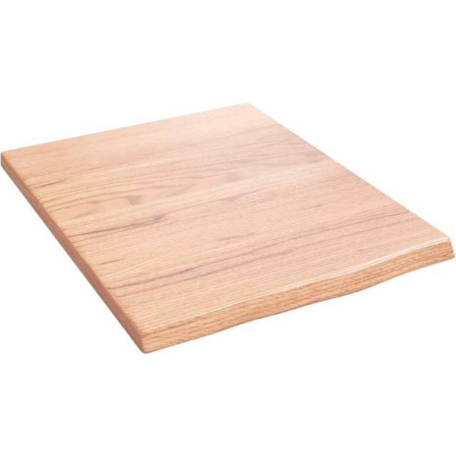 vidaXL Wall Shelf Light Brown 40x50x2 cm Treated Solid Wood Oak