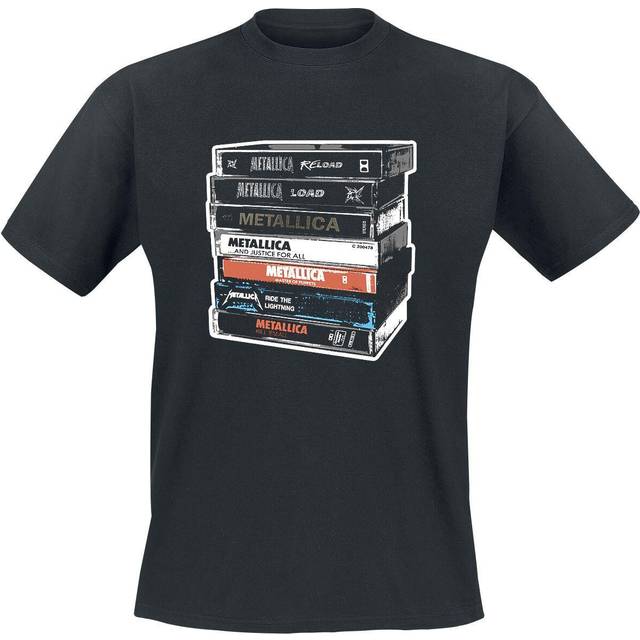 Metallica unisex t-shirt: cassette (small)