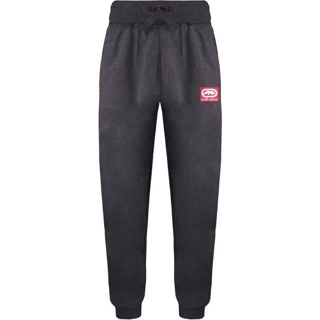 Ecko Unltd. Canam Mens Charcoal Marl Track Pants - Dark Grey Cotton - Size Medium