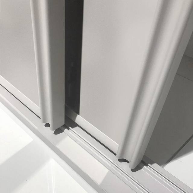 Spacepro Classic 2 Door Sliding Wardrobe Kit Dove Grey 1185 x 2260mm