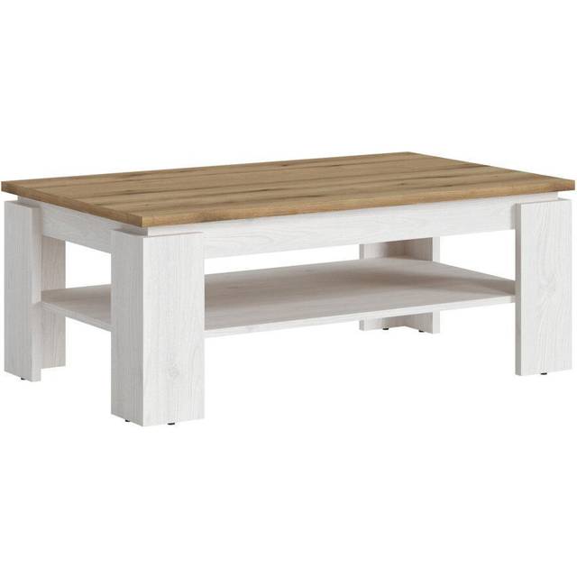 Celesto Coffee Table In White And Oak