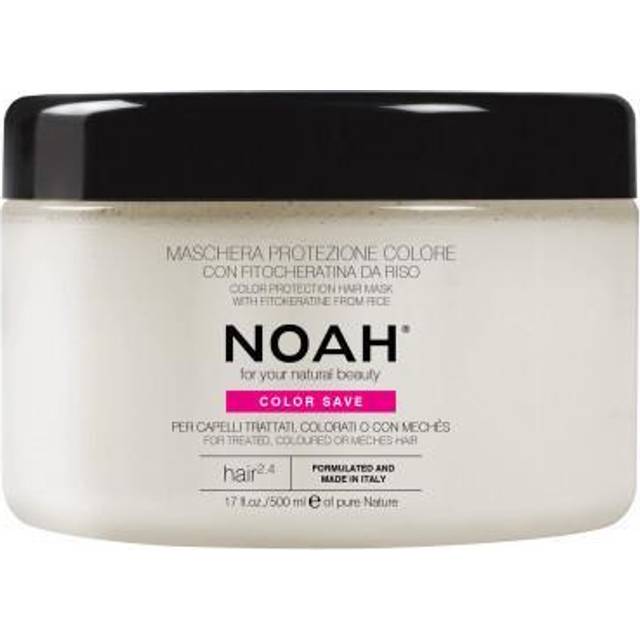 Noah 2.4 Color Protection Natural Hair Mask For Coloured Hair With Phytokeratin From Rice 500ml