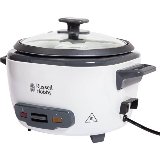 Russell Hobbs Large Crock-Pots & Slow Rice Cooker And Steamer - White